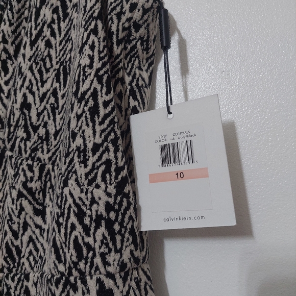NWT Calvin Klein Designer Minimalist  Midi Dress Size 10 Church Workwear - Picture 5 of 10